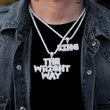 Load image into Gallery viewer, Custom Small Baguette Name Necklace