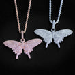 Load image into Gallery viewer, Iced Butterfly Pendant