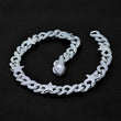 Load image into Gallery viewer, Diamond Star Infinity Chain (15mm) in White Gold