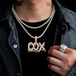 Load image into Gallery viewer, Dripping Custom Letter Name Necklace