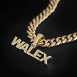 Load image into Gallery viewer, Custom Solid Block Letter Name Necklaces