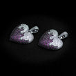Load image into Gallery viewer, Multi-Color Solid Heart Necklace