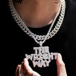 Load image into Gallery viewer, Custom Small Baguette Name Necklace