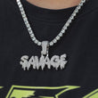 Load image into Gallery viewer, Letter Pendant Necklace Mens