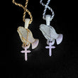Load image into Gallery viewer, Praying Hand Necklace