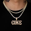 Load image into Gallery viewer, Custom City Font Name Letter Necklaces