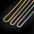 Load image into Gallery viewer, Gold Franco Chain 3mm