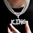 Load image into Gallery viewer, Custom Baguette Letter Name Necklaces
