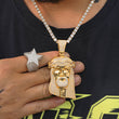 Load image into Gallery viewer, Iced Out Big Jesus Piece Necklace