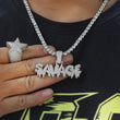 Load image into Gallery viewer, Mens Letter Pendant Chain