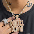 Load image into Gallery viewer, Custom Medium Bubble Letter Necklace