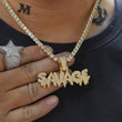 Load image into Gallery viewer, Savage Letter Necklace