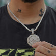 Load image into Gallery viewer, Spinning Diamond Custom Letter Necklaces