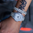 Load image into Gallery viewer, Diamond Baguette Watch In White Gold DRMD Jewelry