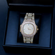 Load image into Gallery viewer, Diamond Nautical Watch In Yellow Gold DRMD Jewelry