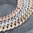 Load image into Gallery viewer, 10mm Women's Cuban Link Anklet in Rose Gold