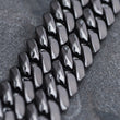 Load image into Gallery viewer, 14mm Prong Miami Cuban Link Chain In Black Gold