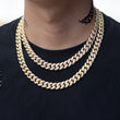 Load image into Gallery viewer, BUNDLE - Miami Cuban Link Chain (12mm) 2PCS in Yellow Gold