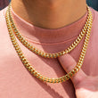 Load image into Gallery viewer, 8mm Miami Cuban Link Chain in Yellow Gold