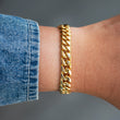 Load image into Gallery viewer, 8mm Miami Cuban Link Bracelet in Yellow Gold