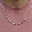 Load image into Gallery viewer, Gold Rope Chain 4mm