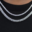 Load image into Gallery viewer, BUNDLE - 5mm Baguette Tennis Chain + 3mm Round Cut Tennis Chain