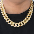 Load image into Gallery viewer, Miami Cuban Link Chain (19mm) in Yellow Gold