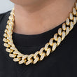 Load image into Gallery viewer, Miami Cuban Link Chain (19mm) in Yellow Gold