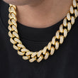 Load image into Gallery viewer, Miami Cuban Link Chain (19mm) in Yellow Gold