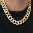 Load image into Gallery viewer, Miami Cuban Link Chain (19mm) in Yellow Gold