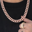 Load image into Gallery viewer, Miami Cuban Link Chain (12mm) in Rose Gold