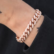 Load image into Gallery viewer, Miami Cuban Link Bracelet (12mm) in Rose Gold