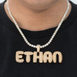 Load image into Gallery viewer, Custom Upright Letter Name Necklace
