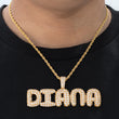 Load image into Gallery viewer, Custom Upright Letter Name Necklace