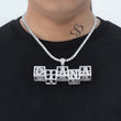 Load image into Gallery viewer, Custom Baby Hollow Block Letters Necklaces