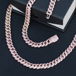 Load image into Gallery viewer, Women's Diamond Cuban Link Choker (10mm) in Rose Gold DRMD Jewelry