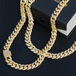 Load image into Gallery viewer, BUNDLE - Miami Cuban Link Chain (12mm) 2PCS in Yellow Gold