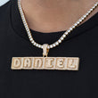 Load image into Gallery viewer, Custom Bubble Nameplate Necklace
