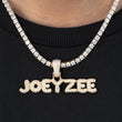 Load image into Gallery viewer, Custom Small Bubble Name Necklaces