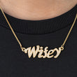 Load image into Gallery viewer, Custom Womens Cursive Name Necklace