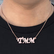 Load image into Gallery viewer, Custom Womens Cursive Name Necklace