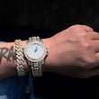 Load image into Gallery viewer, Diamond Baguette Watch In Yellow Gold DRMD Jewelry