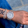 Load image into Gallery viewer, Diamond Presidential Watch In Rose Gold DRMD Jewelry