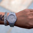 Load image into Gallery viewer, Diamond Presidential Watch In White Gold DRMD Jewelry