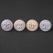 Load image into Gallery viewer, Custom Diamond Spinning Letter Ring