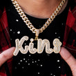 Load image into Gallery viewer, Custom Luxury Baguette Name Necklace