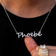 Load image into Gallery viewer, Custom Personalized Cursive Name Pendant