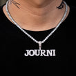 Load image into Gallery viewer, Custom Informal Letter Name Necklace