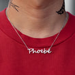 Load image into Gallery viewer, Custom Personalized Cursive Name Pendant