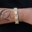 Load image into Gallery viewer, Diamond Buckle Link Bracelet in Yellow Gold DRMD Jewelry